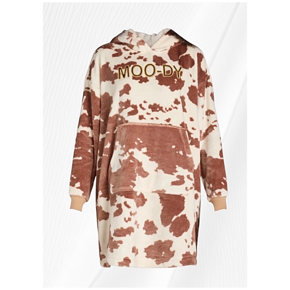 HOLIDAY TIME WOMEN‘S LOUNGER COW WITH LONG SLEEVES - Picture 4 of 8